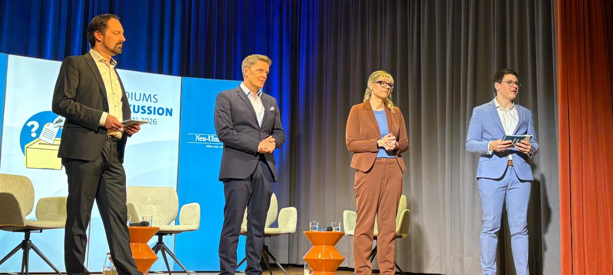 Wahlpodium mit Kerstin Lutz und Sven Ticks: Hier gibt es das Video zur Diskussion zum Nachschauen