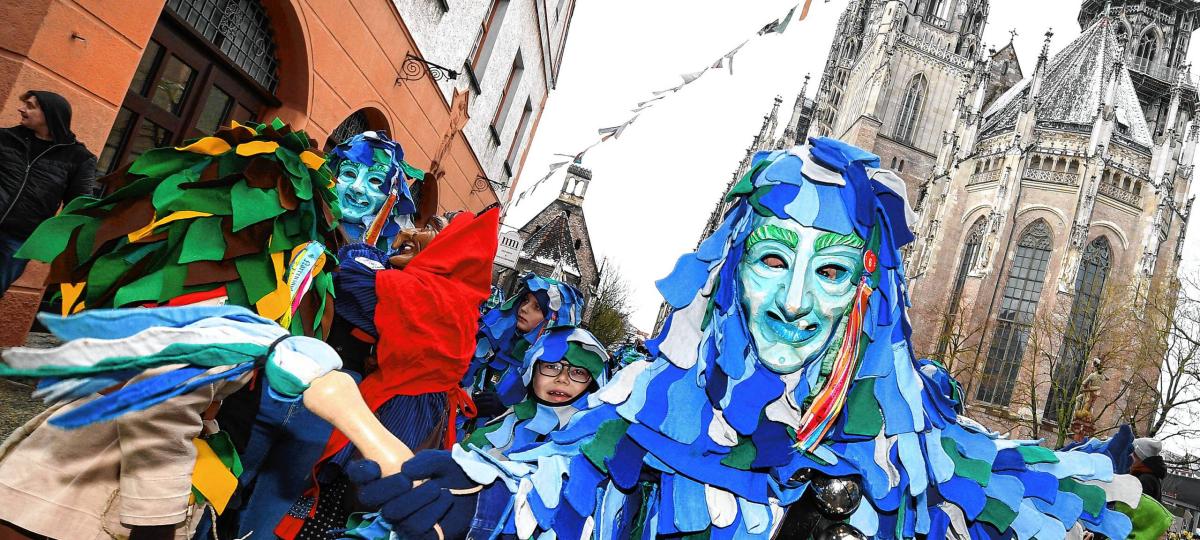 Närrisches Treiben in der Altstadt: Der Ulmzug wird in diesem Jahr etwas kleiner