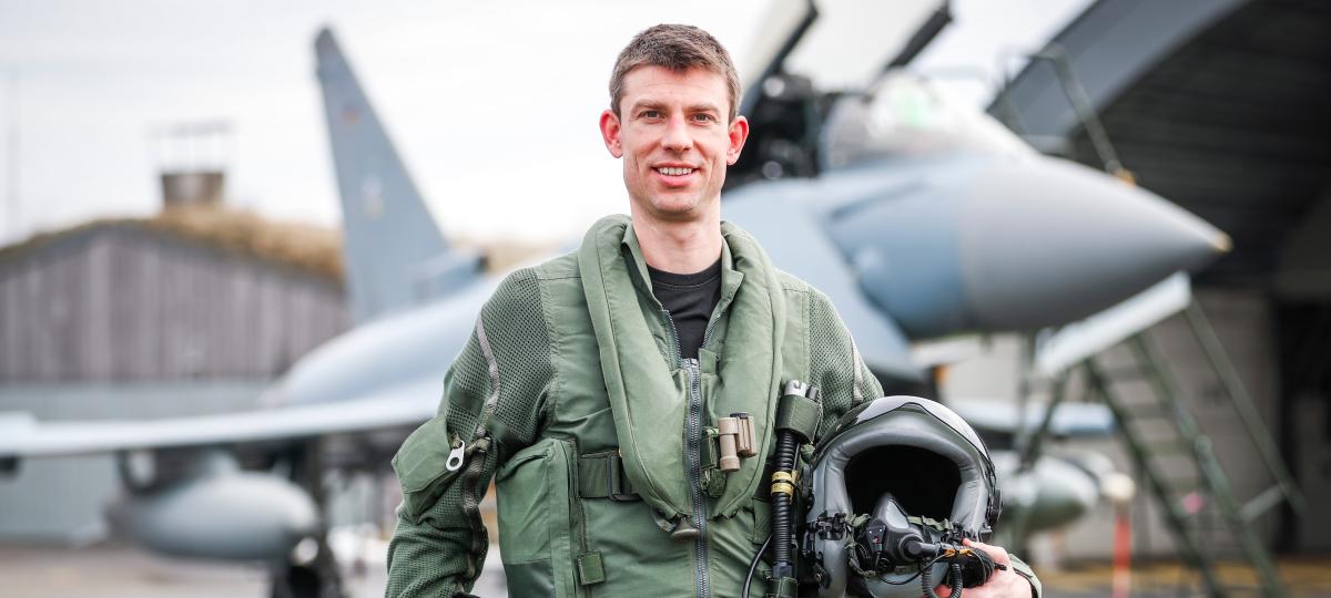 Erschöpfung und g-Kräfte: Was muss ein Eurofighter-Pilot gesundheitlich aushalten?