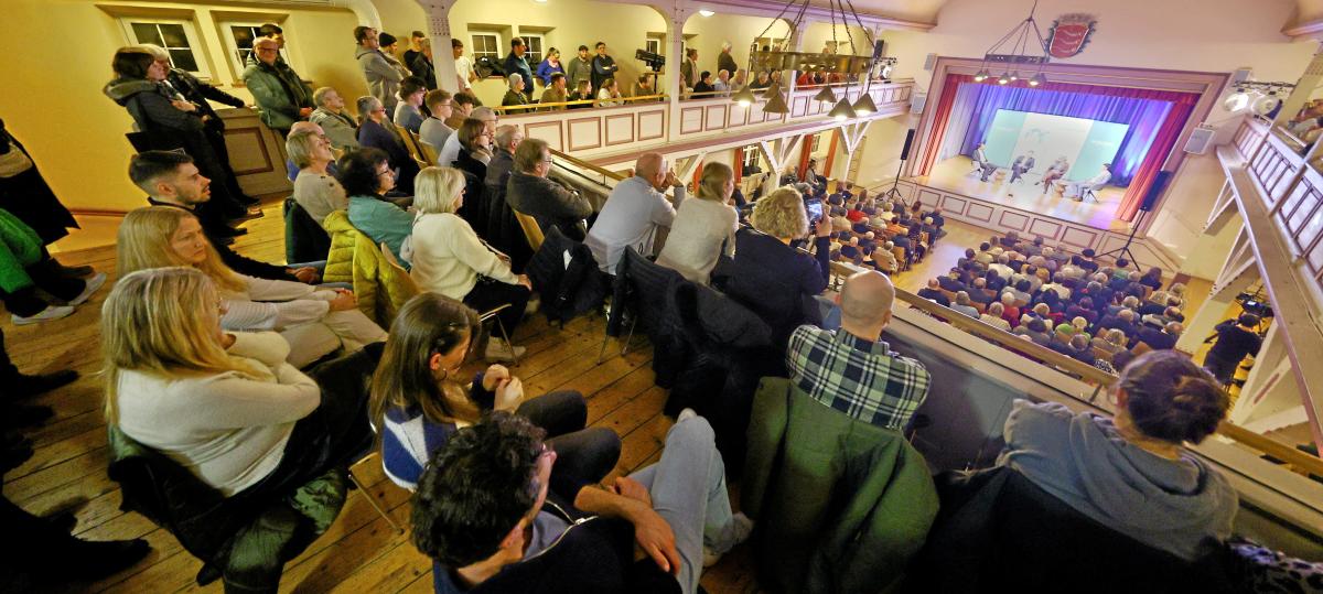 Diese Fragen stellte das Publikum den Kandidaten auf dem Podium