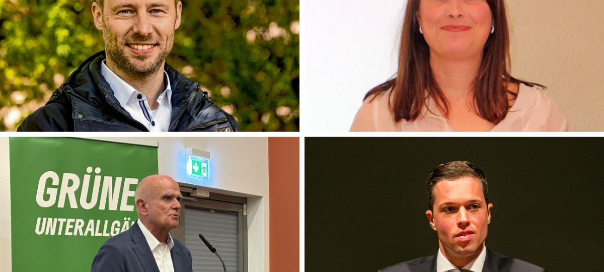 Vier Kandidaten wollen Landrat im Unterallgäu werden – für einen hat es nicht gereicht