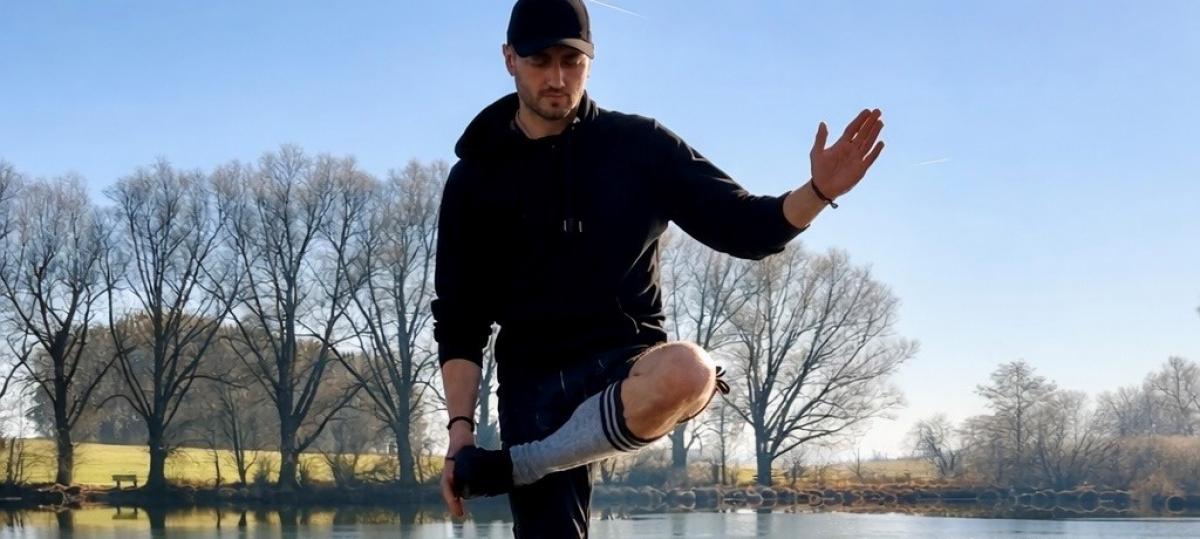 Der Fußball-Trainer des TSV Landsberg wird als Plattler zum Internet-Star