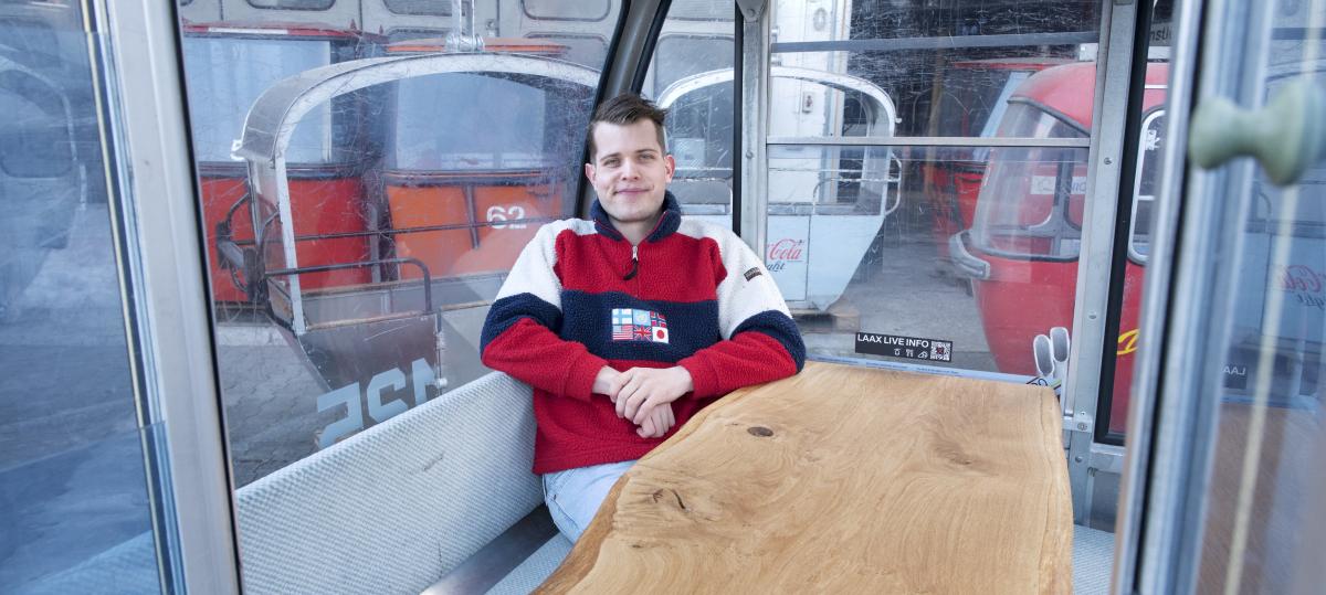 Dieser Uttinger hat die wohl weltweit größte Sammlung an Seilbahn-Gondeln