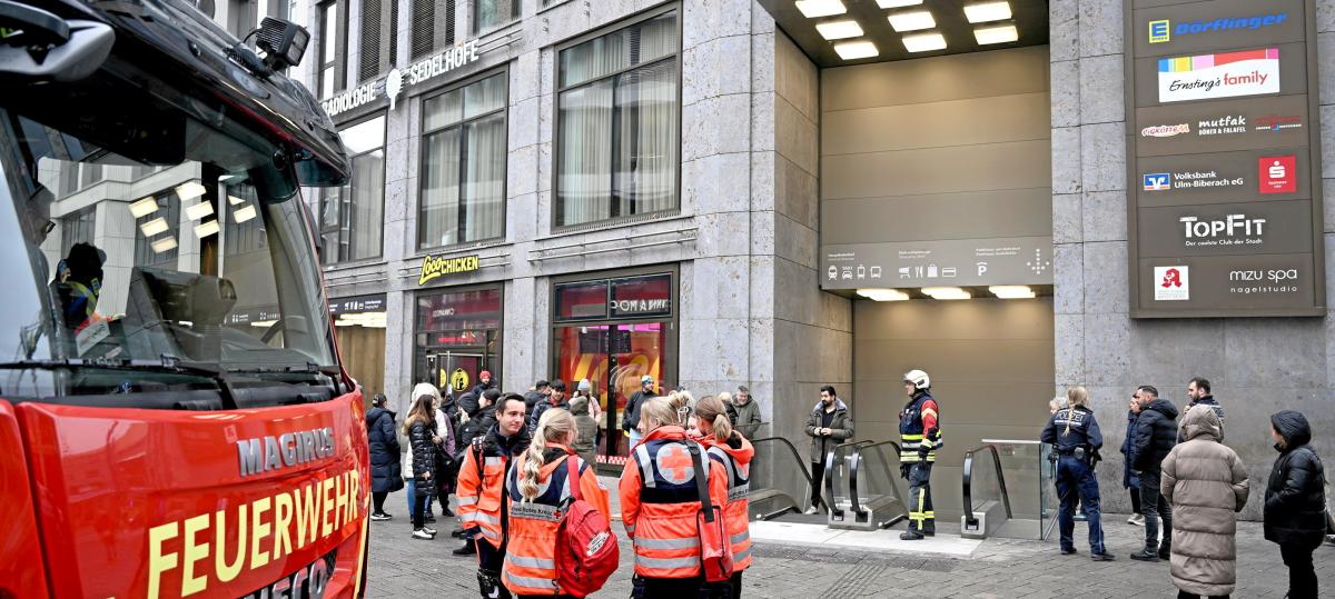 Brandalarm in den Sedelhöfen sorgt für große Aufregung in Ulm