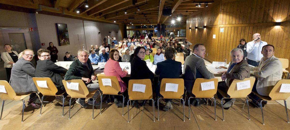 Warum die Bayernpartei bei der Podiumsdiskussion "Wählen! Aber wen?" nicht dabei war