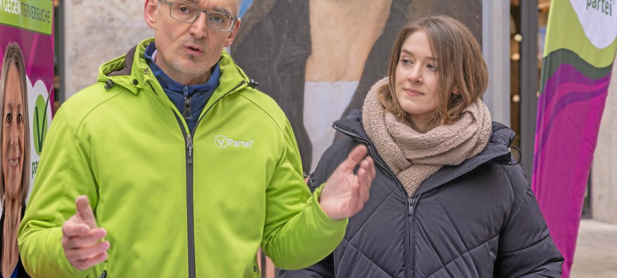 Zentrale Forderung der V-Partei³: Naturpark an der Uniklinik muss erhalten werden