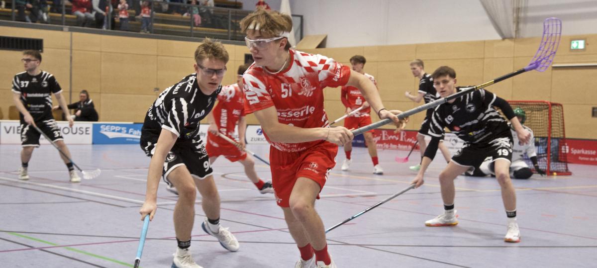 Red Hocks Kaufering erkämpfen sich auch gegen Dessau drei Punkte