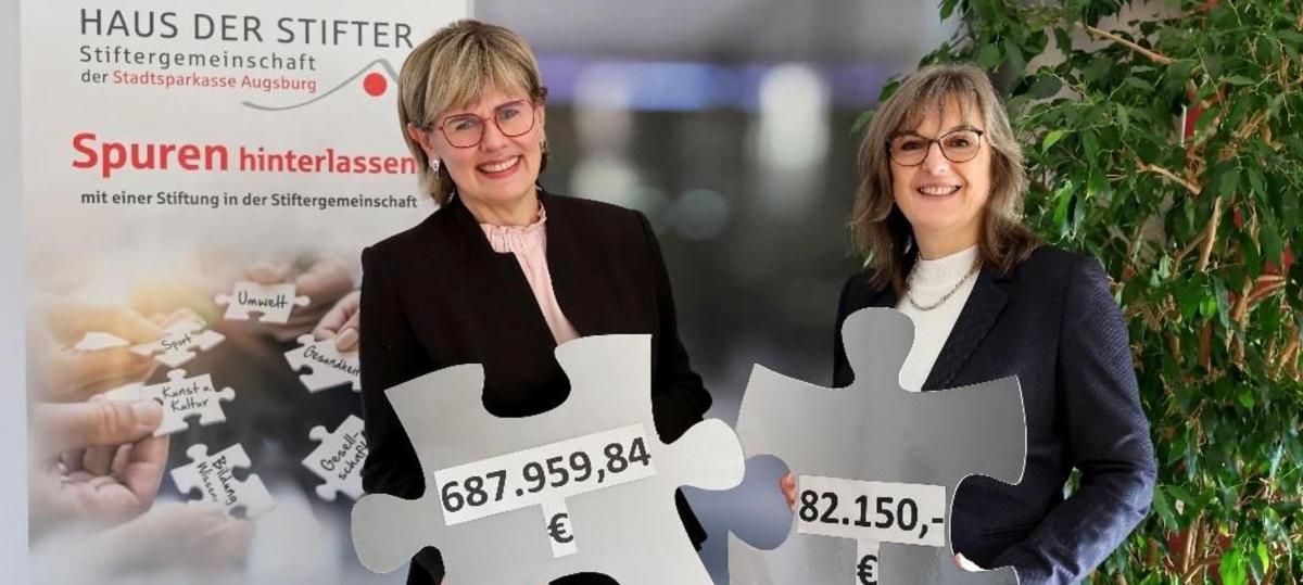 Über 770.000 Euro für gemeinnützige Projekte im Raum Augsburg