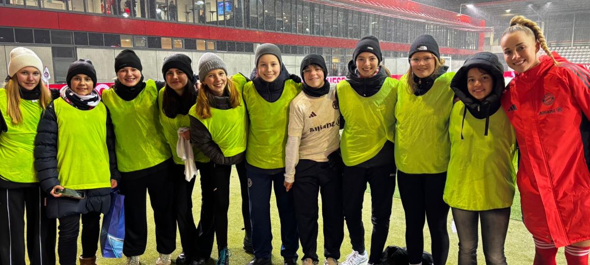 Frauenwies bei den Damen des FC Bayern