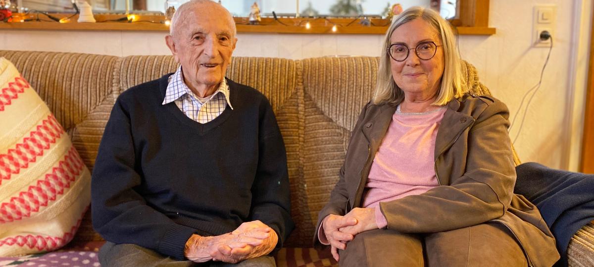 Bis ins hohe Alter lief er noch Marathon: Alois Hummel feiert seinen 100. Geburtstag