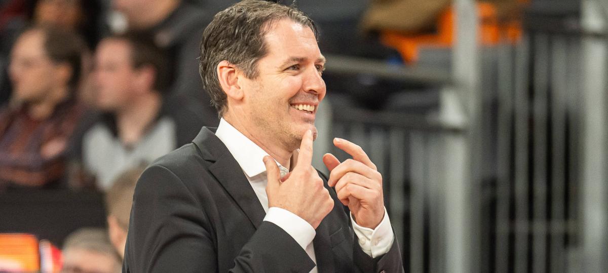 Der Trainer von Ratiopharm Ulm hat sich zurückverwandelt