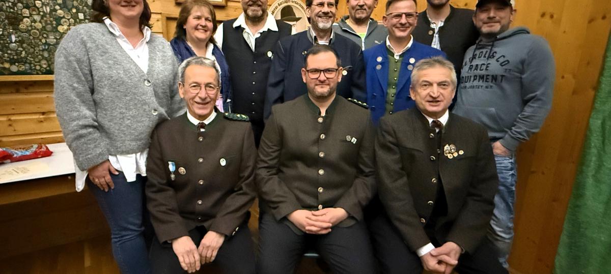 Neuer Vorsitzender bei den Burgschützen