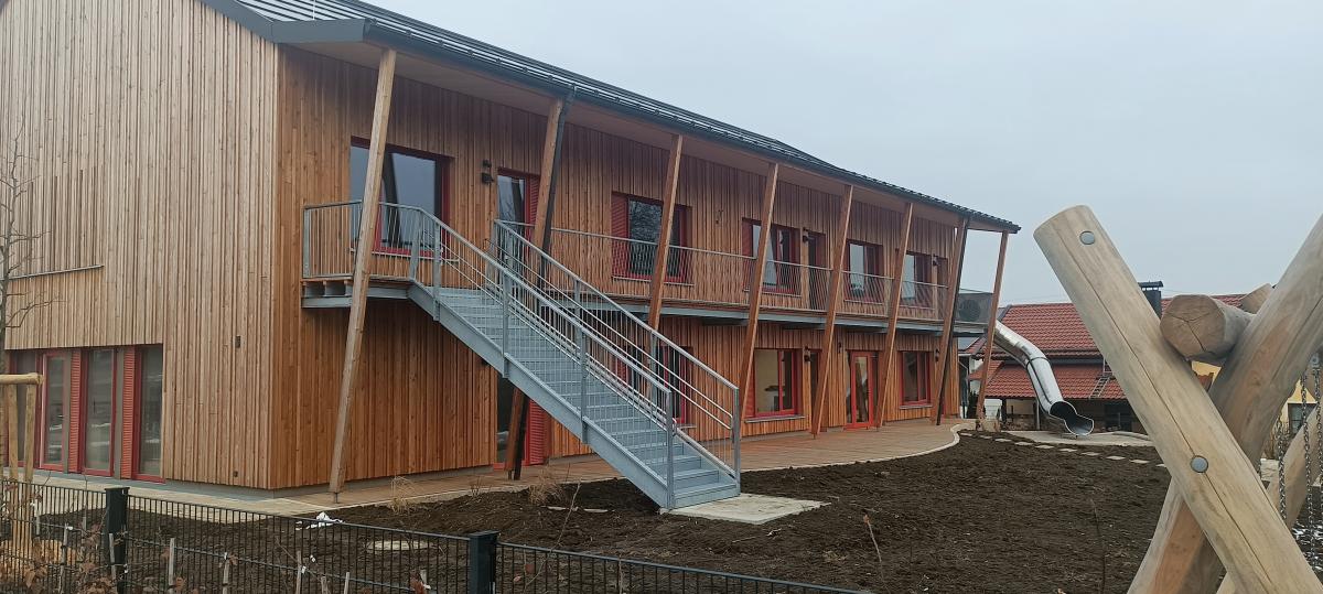 Neuer Rotter Kindergarten fast fertig