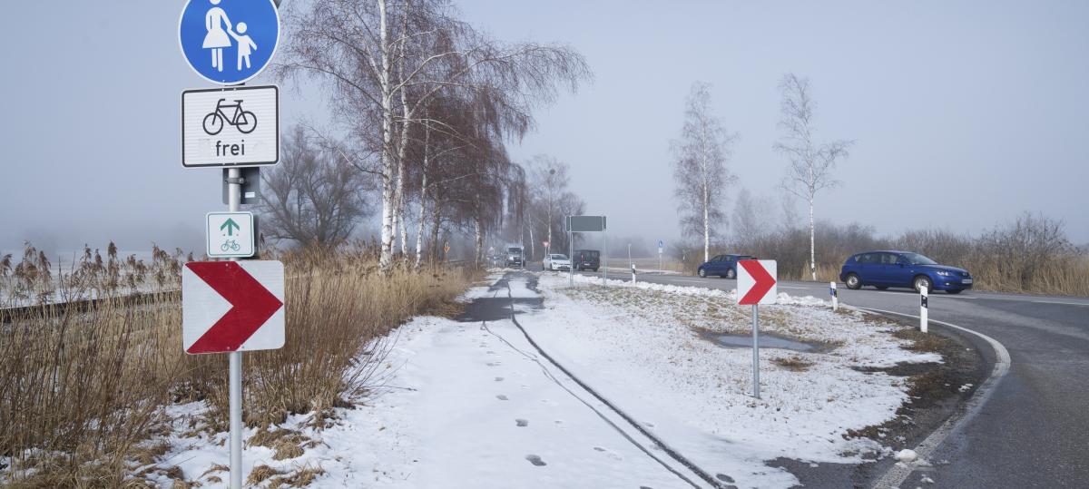 Der Radweg an der Birkenallee kommt wieder aufs Tapet
