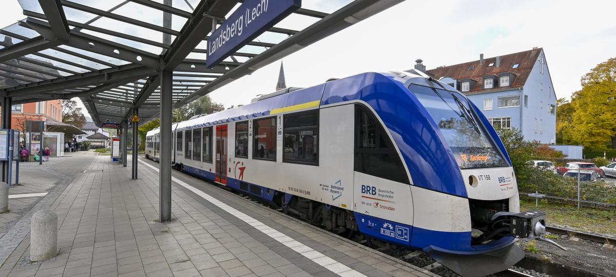 Bahnhöfe reaktivieren, S4 ausbauen: Was ist auf der Schiene im Landkreis Landsberg möglich?