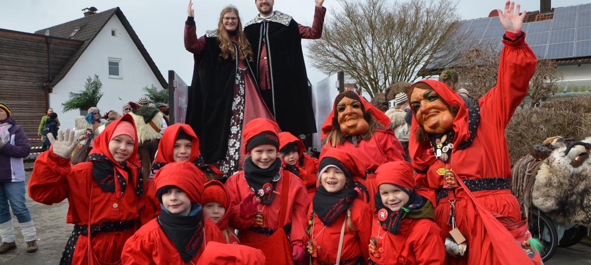 Tolle Schnappschüsse vom Faschingsumzug in Au