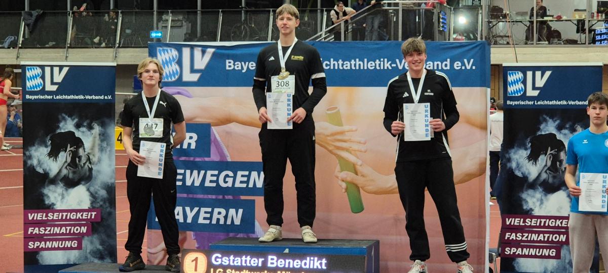 Phillip Anders aus Landsberg holt Bronze bei der Bayerischen im Diskuswerfen