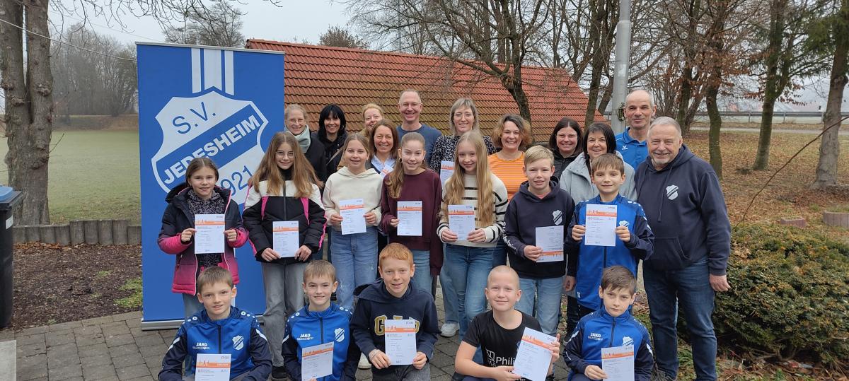 Sportabzeichen sind sehr begehrt