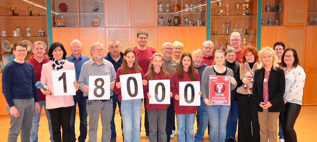 Rekord: Jedesheimer Weihnachtsmarkt übertrifft mit Spendenerlös alle früheren Jahre