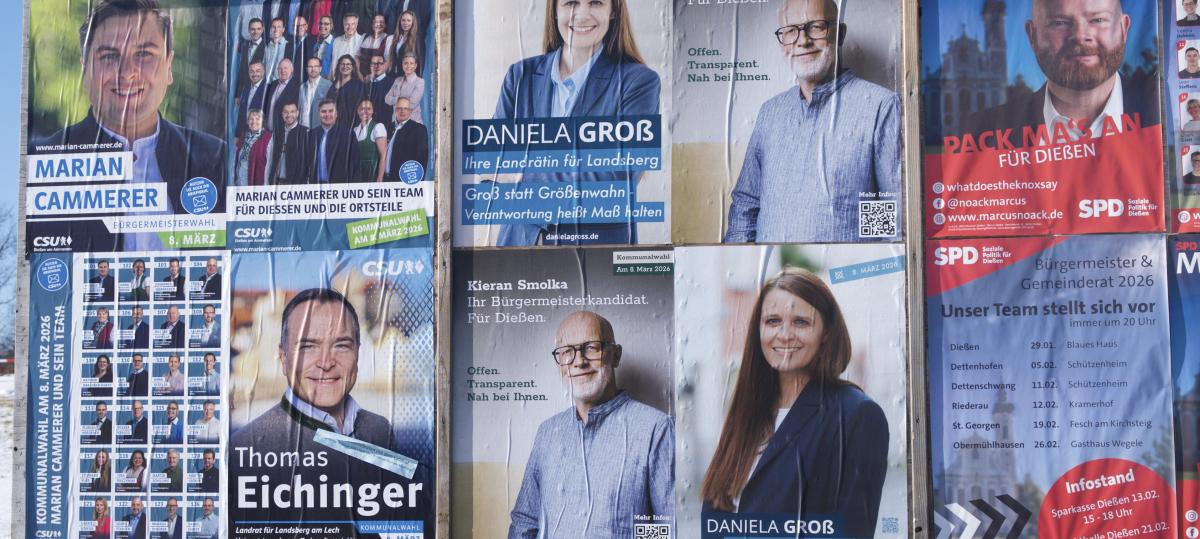 Wahlplakate ohne Grün: Warum Landratskandidatin Daniela Groß auf ihre Parteisymbolik verzichtet
