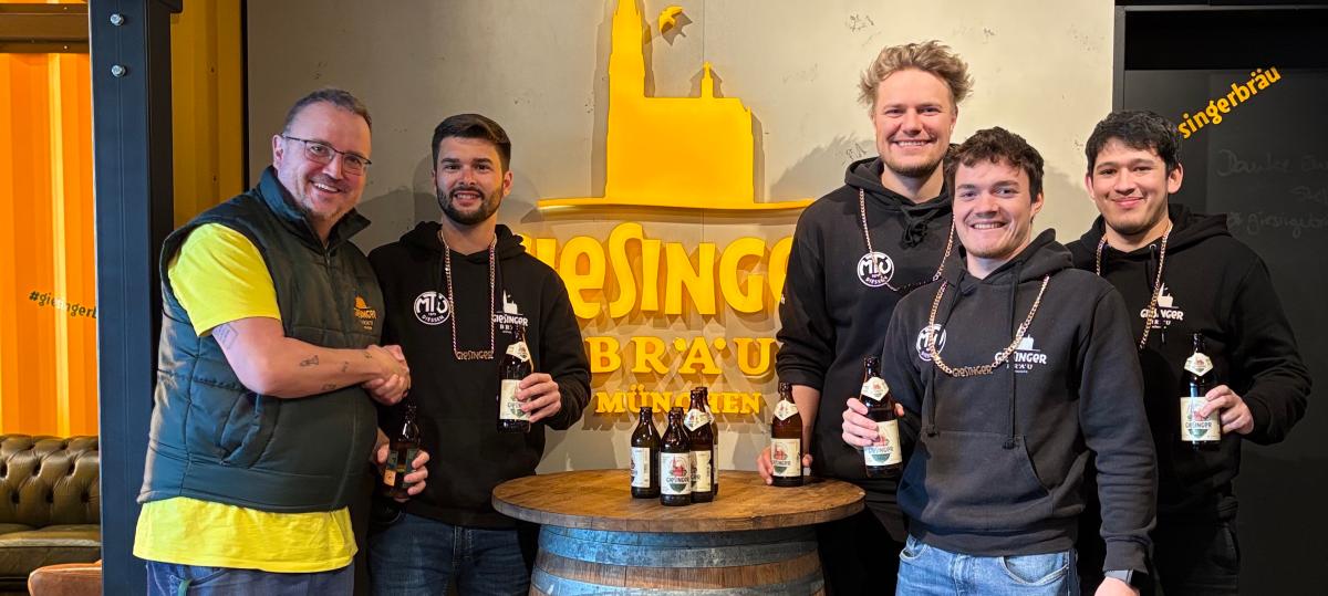 Giesinger Bräu und MTV-Herren verlängern Partnerschaft erneut