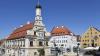 Rathaus und Marienplatz in Friedberg