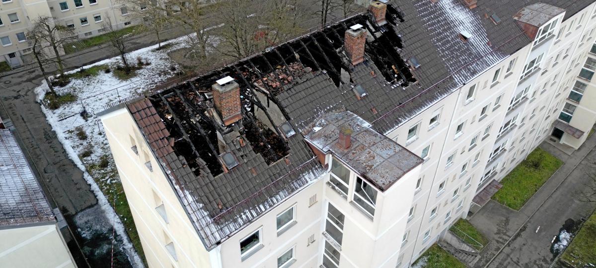 „Raus, alle raus!“: So tief sitzt der Schreck nach dem nächtlichen Brand in Augsburg
