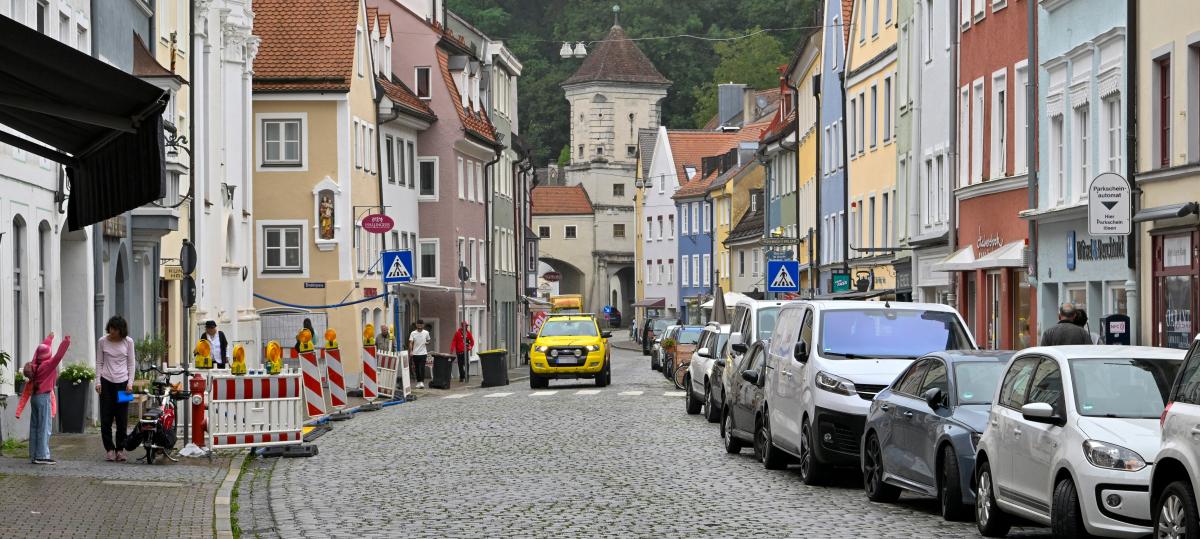 Nach Rohrbruch: Vorderanger wird für zwei Tage gesperrt