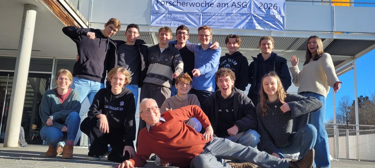 Das Ammersee-Gymnasium ist Gastgeber der Forscherwoche