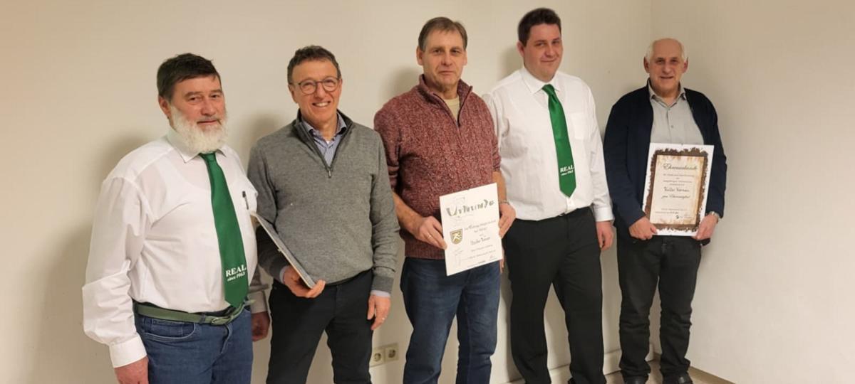 Langjährige Mitglieder werden geehrt