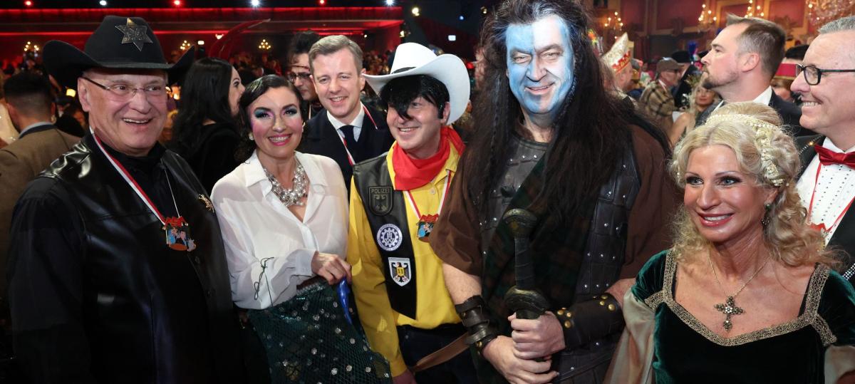 Freiheitskämpfer und Arielle: Das sind die Kostüme bei "Fastnacht in Franken" 2026