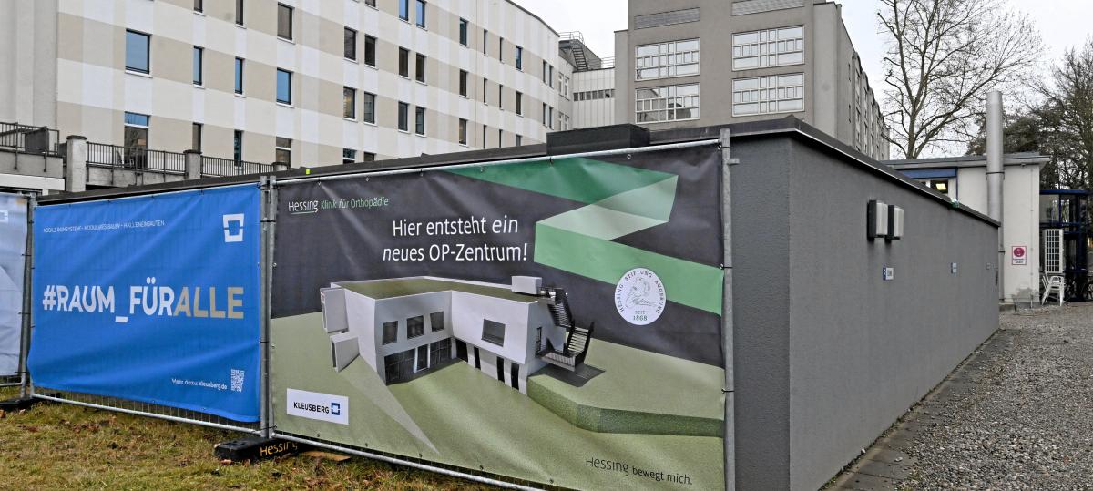 Augsburger Klinik steigt mit Millionen-Neubau zur größten Orthopädie in Deutschland auf