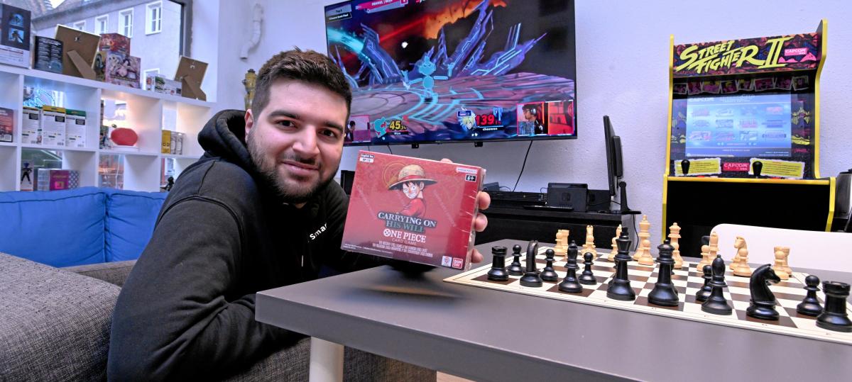 Tagsüber lernen, abends zocken: Wie ein ungewöhnlicher Augsburger Laden beides verbindet