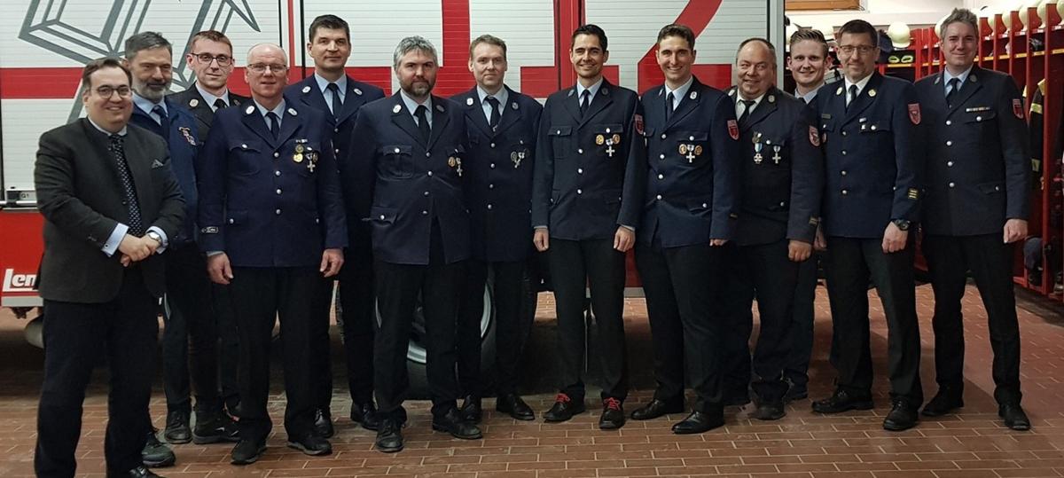 Treue Kameraden bei der Feuerwehr Egling