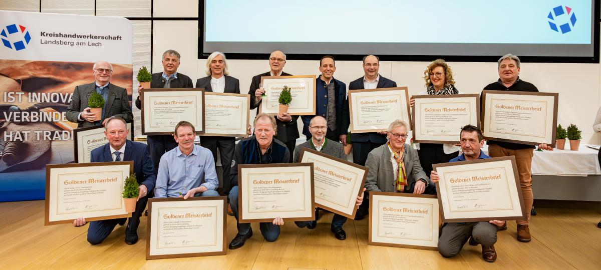 Empfang in Landsberg: Handwerker sind vorsichtig optimistisch