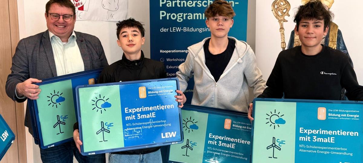 Große Freude an der Bischof Ulrich Realschule Augsburg