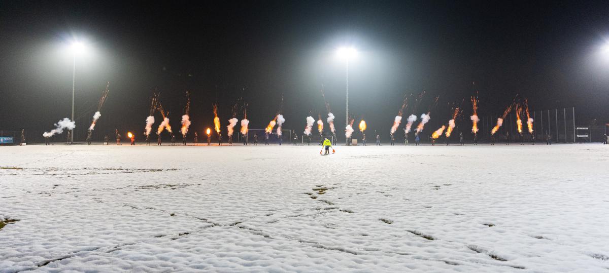 Böllerübung des Gaus beim Schützenverein in Finning