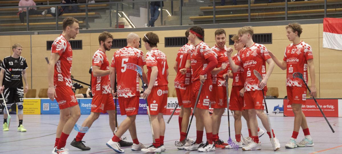 Red Hocks Kaufering wollen im Floorball-Pokal als Außenseiter überraschen