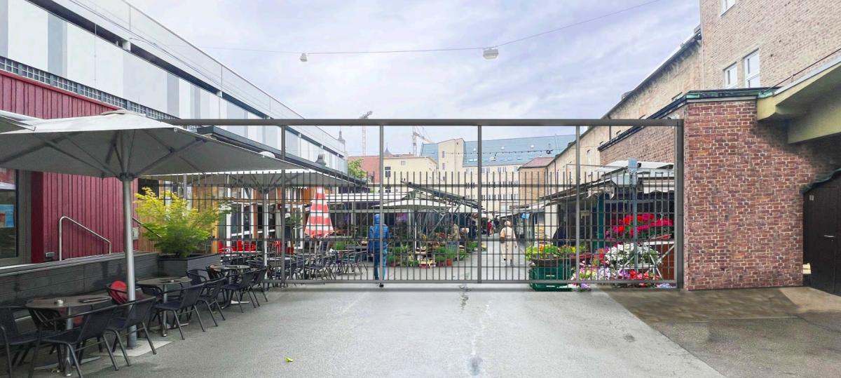 Der Augsburger Stadtmarkt bekommt bald Tore