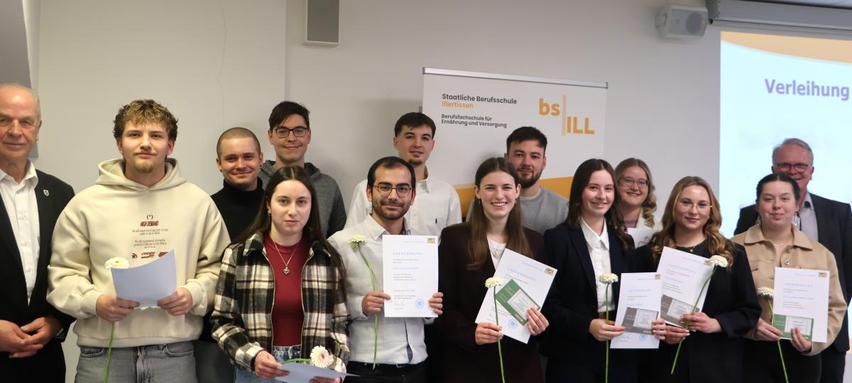 Abschlussfeier der Staatlichen Berufsschule Illertissen