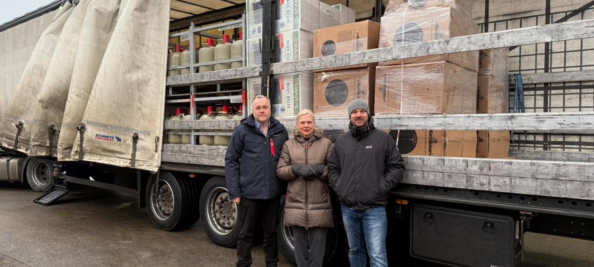 Wärme für Kiew: Erster Hilfstransport aus Ulm gestartet