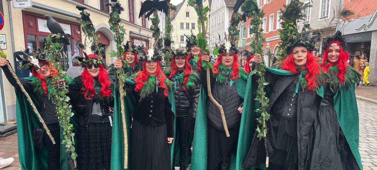 Lumpiger in Landsberg: Die Wildpark-Königinnen wollen, dass der Fasching weiterlebt