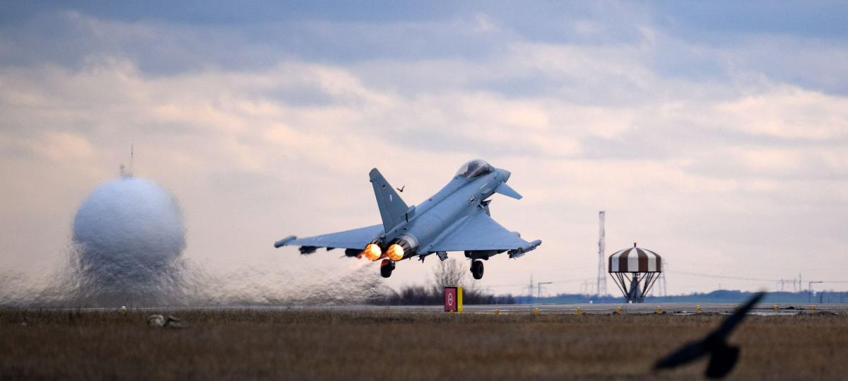 Eurofighter aus Neuburg nehmen an Nato-Mission in der Arktis teil