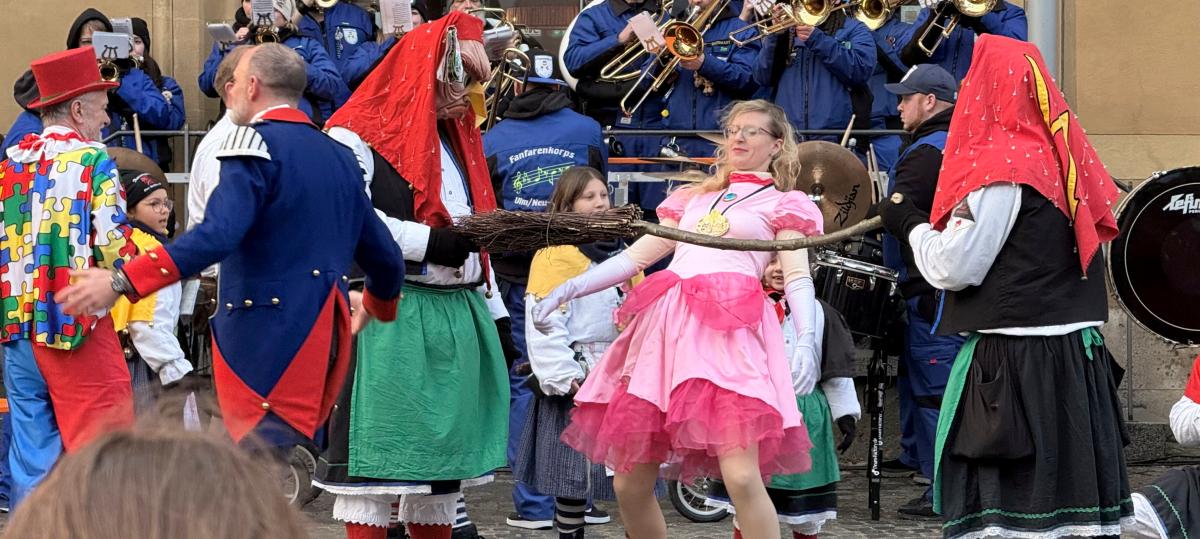Der Rathaussturm in Ulm