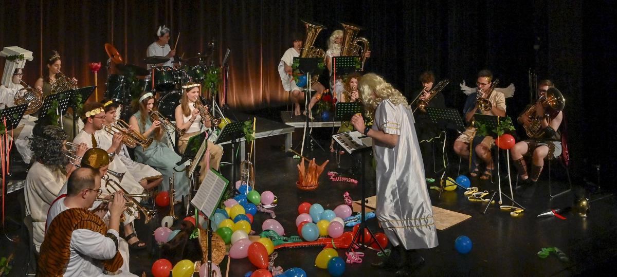 Bei "hailix BLECHle!" hält die griechische Sagenwelt Einzug in Landsberg