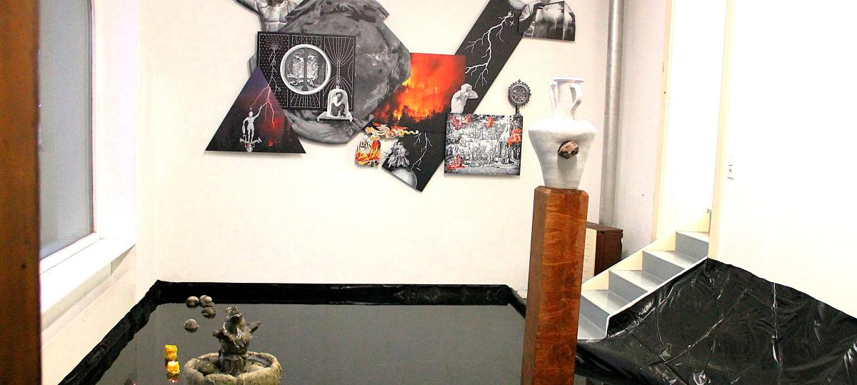 Klimawandel in der Neu-Ulmer Putte: Ausstellungsraum ist überflutet