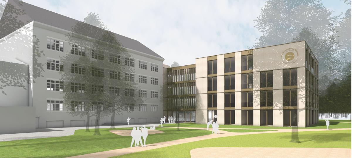 Kollegspark in Illertissen: Ende der Woche fallen Bäume