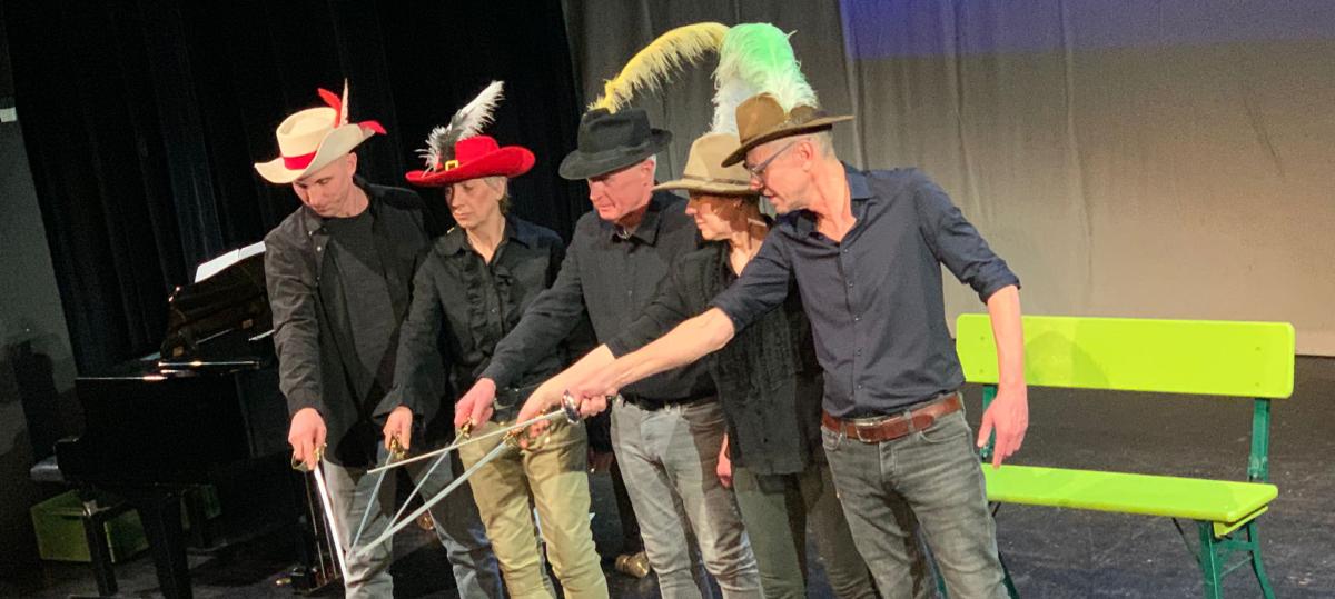 Das Kavernenduo 2.0 bietet Kabarett vom Feinsten