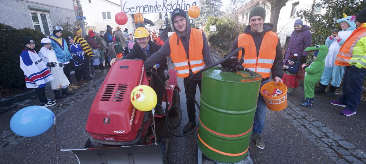 Viel Lokalkolorit in Epfach: Der Faschingsumzug in Bildern