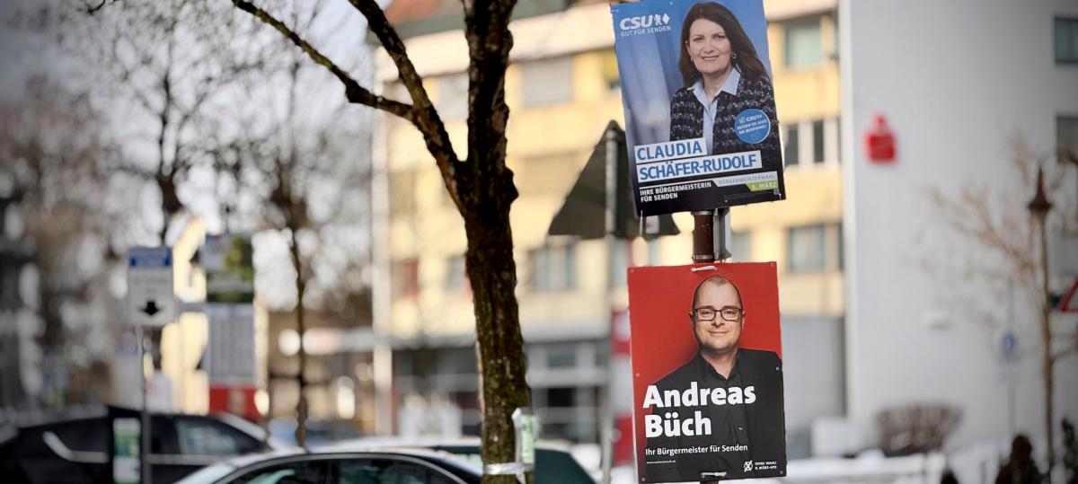 Die Bürgermeisterkandidaten für Senden: Dafür stehen Claudia Schäfer-Rudolf und Andreas Büch